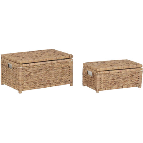 Cesta Ropa Set 2 Jacinto De Agua 60X38X30 31 Con T