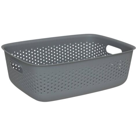 Cesta tila 10l plástico gris - 5five