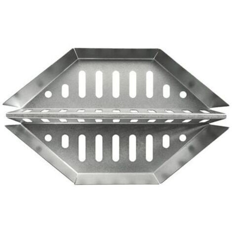 Cestas de carbón para parrilla Jalleria 38 x 11 cm – juego de 2