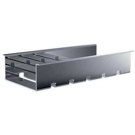 Cestello 184500100 attacco piatto cromato, 192x39x97,5mm EMCO