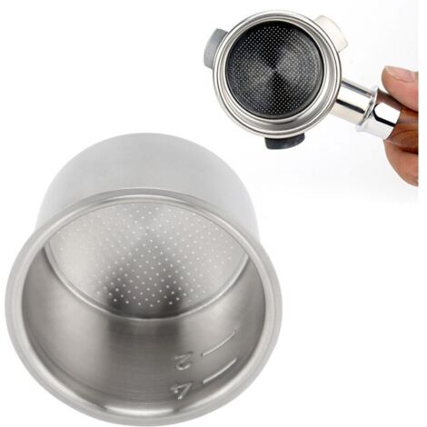 Cestello filtro ultrafine in acciaio inox per macchine da caffè da 51 mm, adatto per EUPA Donlim