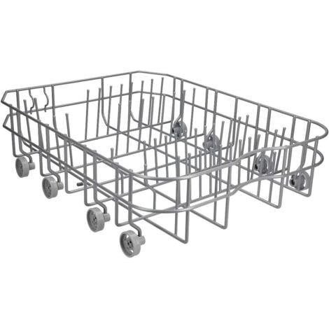 Cestello Inferiore Lavastoviglie Originale Ariston Whirlpool  Il Kit comprende le Ruote  Alcuni dei modelli Adattabili ADL456 - ADG190 - ADP451  Nuova Versione più Duratura