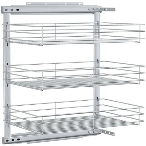 Cofemy Torre di stoccaggio estraibile sottile a 4 piani ideale per cucina scaffale con supporto a torre su ruote armadi a muro mobile per organizer organizzatore per la casa del bagno 