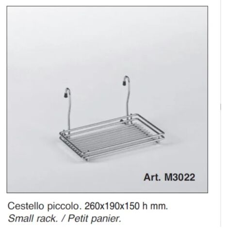 CESTELLO PICCOLO 260X190X150