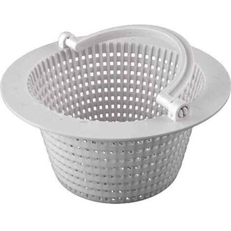 Cestello rotondo per skimmer per piscina fuori terra - Diam 16 cm - Bianco - Linxor