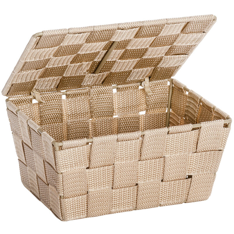 

Cesta para el baño Adria con tapa beige - Wenko