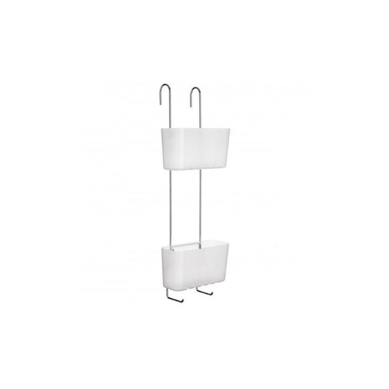 

Cestillo Baño Gancho 2 Alturas Polipropileno Transparente Glace Tatay