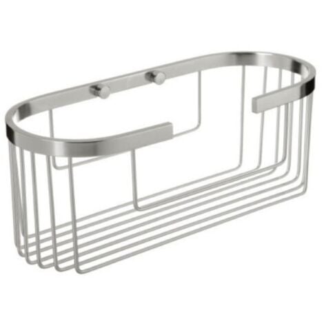 TA-TAY Cestillo Baño Ovalado 30X11X11,3Cm AluminioTatay