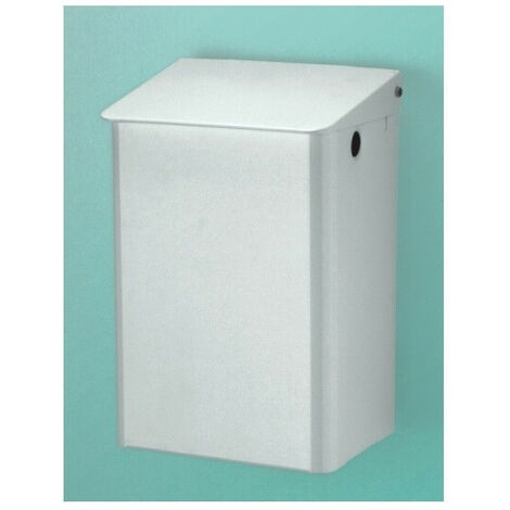 Cestino. 15 l Alluminio bianco