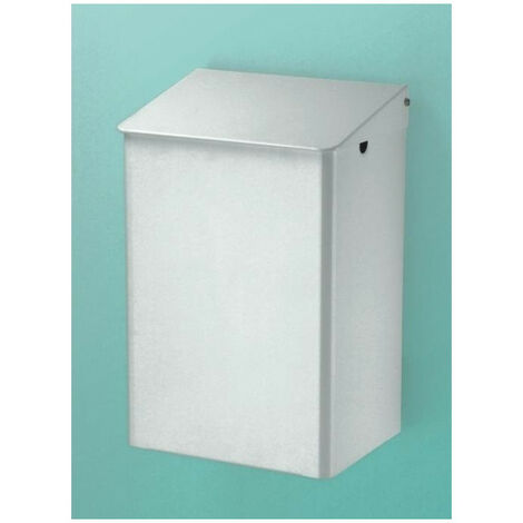 Cestino. 6 l Alluminio bianco