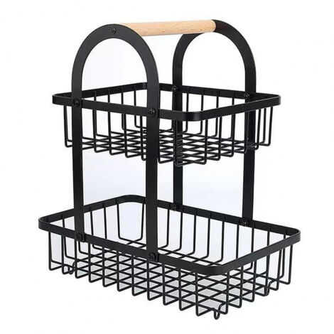 CESTINO A 2 PIANI PER FRUTTA E SPEZIE LOFT E-8104