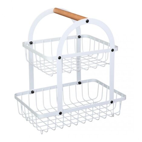 CESTINO A 2 PIANI PER FRUTTA E SPEZIE LOFT E-8111