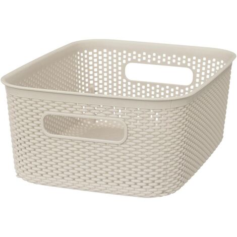 Cestino all'uncinetto in lino crochy 4l - 5five