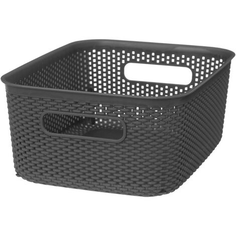 Cestino con gancio crochy 4l grigio - 5five