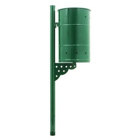 CESTINO ECO VETRO IN LAMIERA ZINCATA