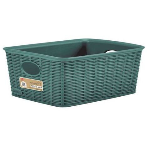 Cestino Elegance High Green Cm 25X20 H 10 Stefanplast