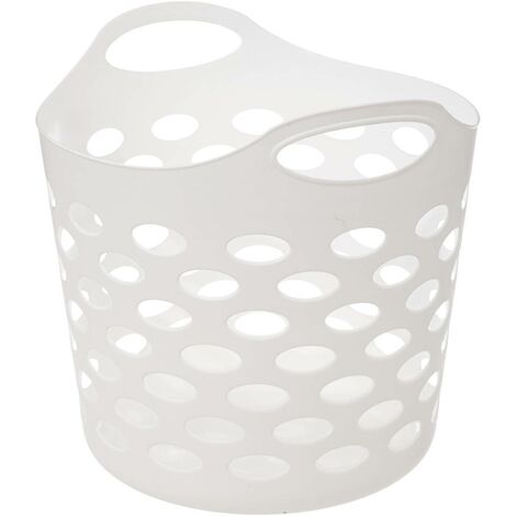 Cestino flessibile 28l bianco - 5five