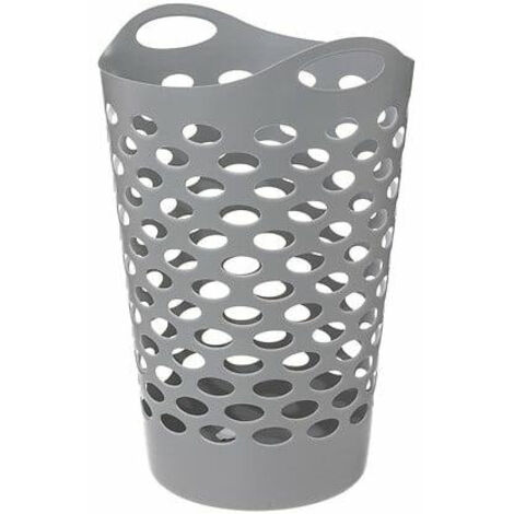 Cestino flessibile 60l grigio perla - 5five