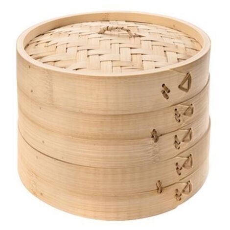 Cestino fumante Tescoma Nikko in bambu' 20cm h14 a due piani [389530]