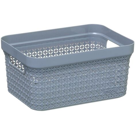 Cestino in plastica scandinavo 17l grigio - 5five