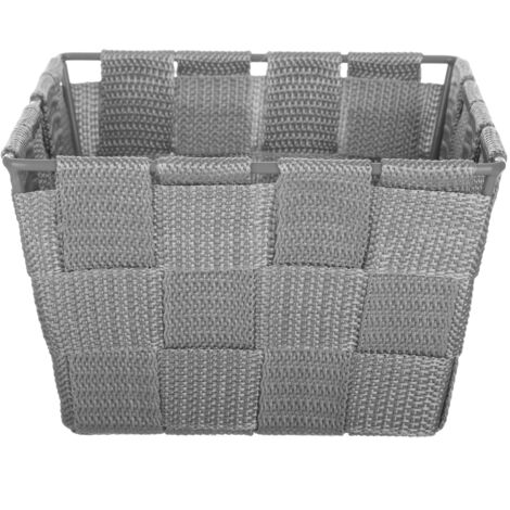 Cestino in poliestere - grigio - Tendance