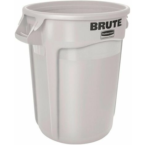 Cestino multiuso bianco 121l PE esterno Ø560xH692mm RUBBERMAID