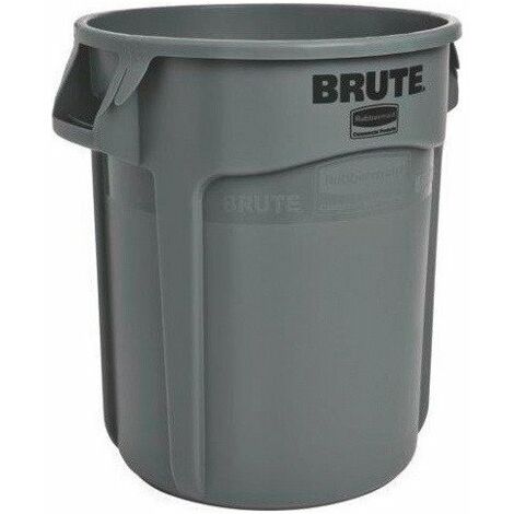 Cestino multiuso grigio 76l PE esterno-Ø495xH581mm RUBBERMAID