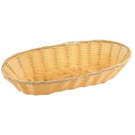 Cestino Ovale Rattan 23X15 H.7 Naturale 2402