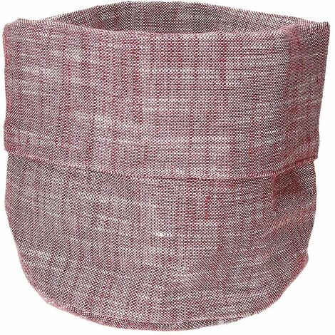 Cestino pane rotondo Textile Volterra Rosso TOGNANA
