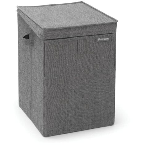Cestino per la biancheria impilabile da 35 L - Nero Pepper - Brabantia