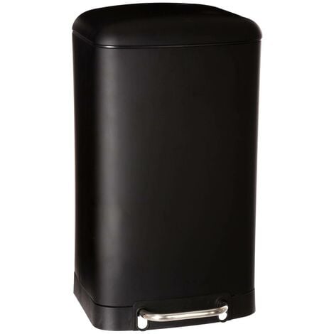 Cestino per pedali 30l ariane nero  - 5five