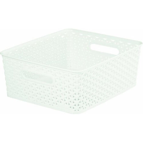 Cestino Rattan Cm 21X28 H 8 Lega
