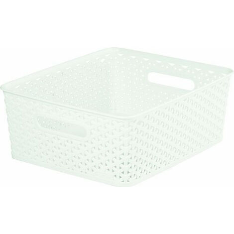 Cestino Rattan Cm 34X23 H 17 Lega