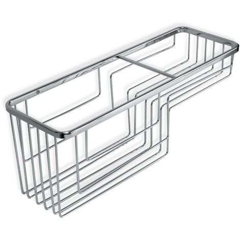 Cestino Tatay rettangolare in acciaio inox 2 altezze 6606400