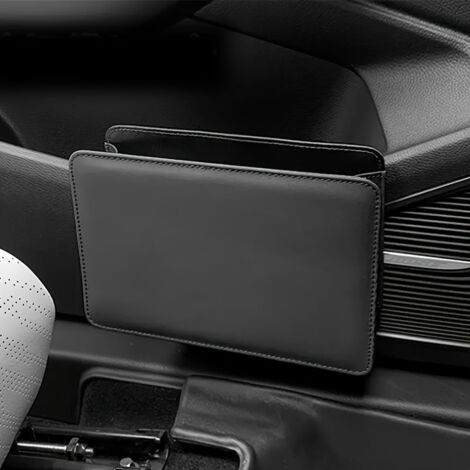 Cestino universale pieghevole - Borsa portaoggetti per auto - Impermeabile - Scatola portaoggetti interna - Nero