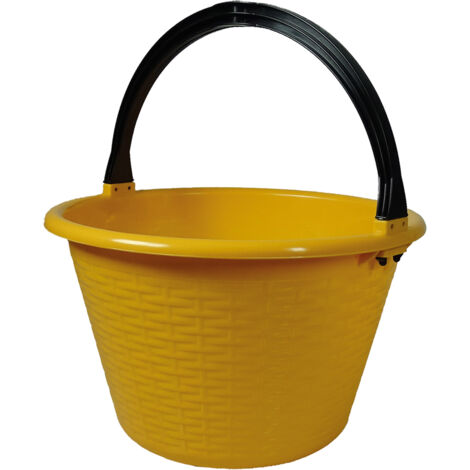 Cesto agricolo lt. 15 giallo