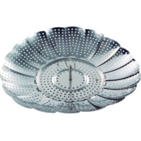 Cesto Cocina Vapor 24Cm Inox Metaltex