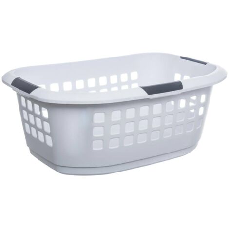 Cesto de la colada 51l hugger blanco - 5five