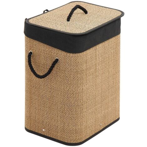 Cesto de la ropa de bambú 100l - 5five