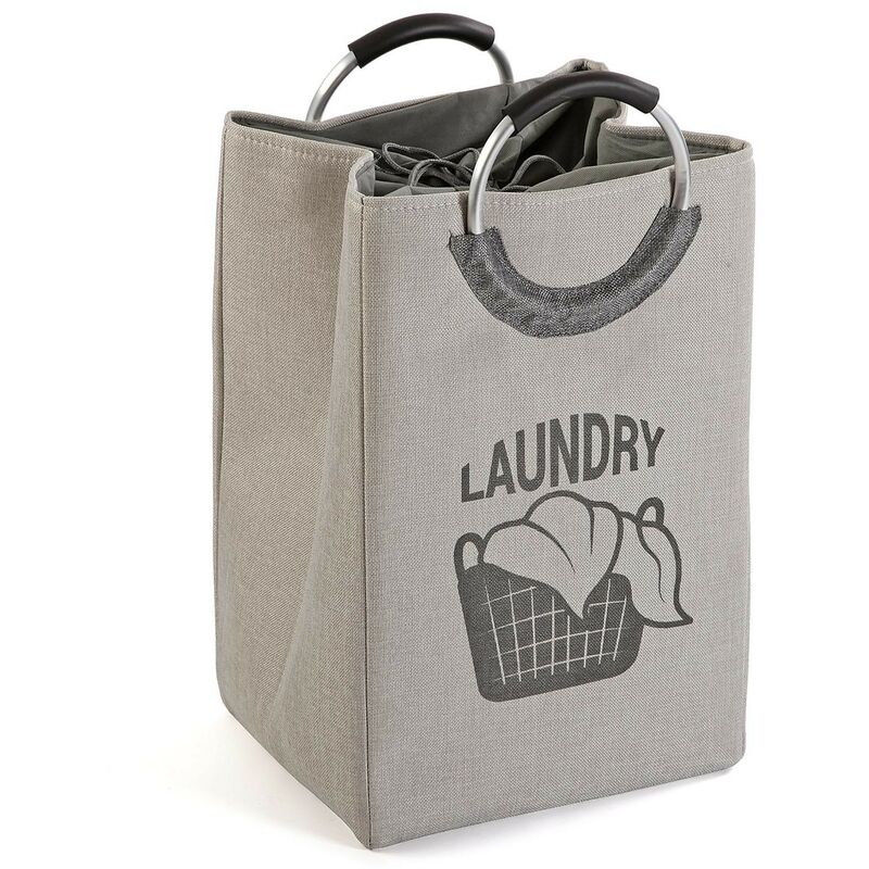 

Cesto De Ropa Laundry Gris Cl