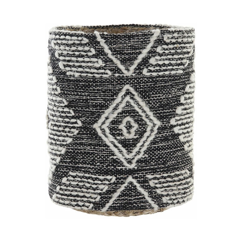 

Cesto DKD Home Decor Jute Algodón Boho Flecos (27 x 27 x 32 cm)
