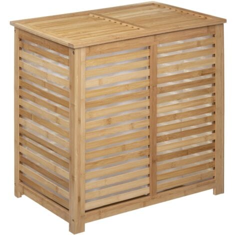 5FIVE SIMPLY SMART Cesto doppio lino in Bamboo Sicela Cinque