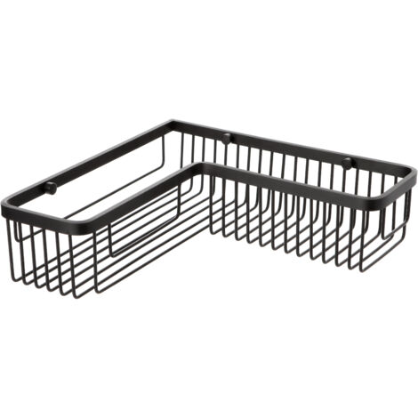 CESTO DUCHA ANGULAR ALUMINIO BLACK