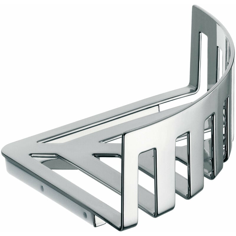 

Cesto esquinero de pared loft, fijación oculta, tamaño de la esquina 180 mm, cromado - 354500133 - Emco