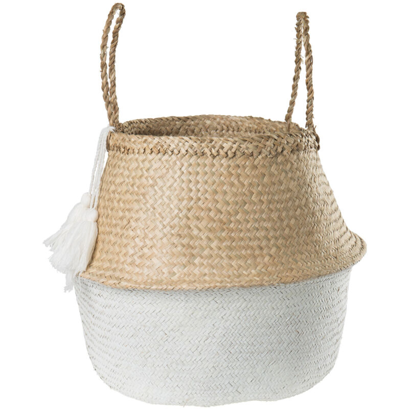 

Cesto Kahs Borl Ø45 x 40 cm Blanco - Sklum
