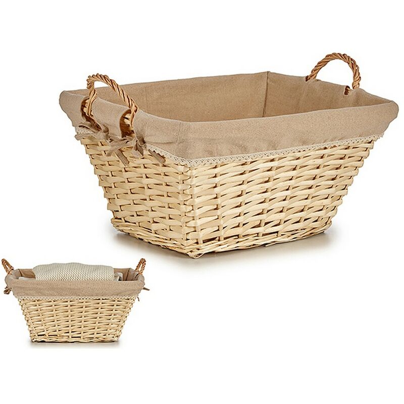 

Cesto Mimbre Tela Natural (36 x 29,5 x 50 cm)
