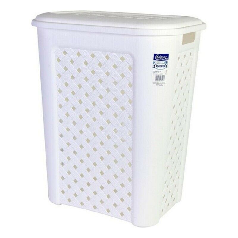 

Cesto para la Ropa Arianna Tontarelli 50 L Blanco (44 x 35 x 55 cm)