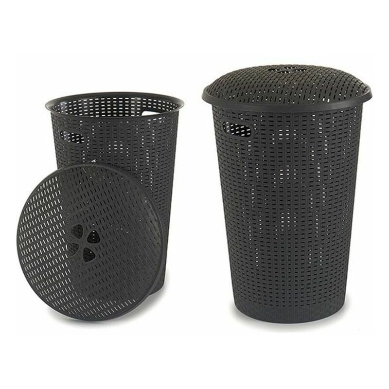 

Cesto para la Ropa Gris (47 x 64 x 47 cm) 70 L