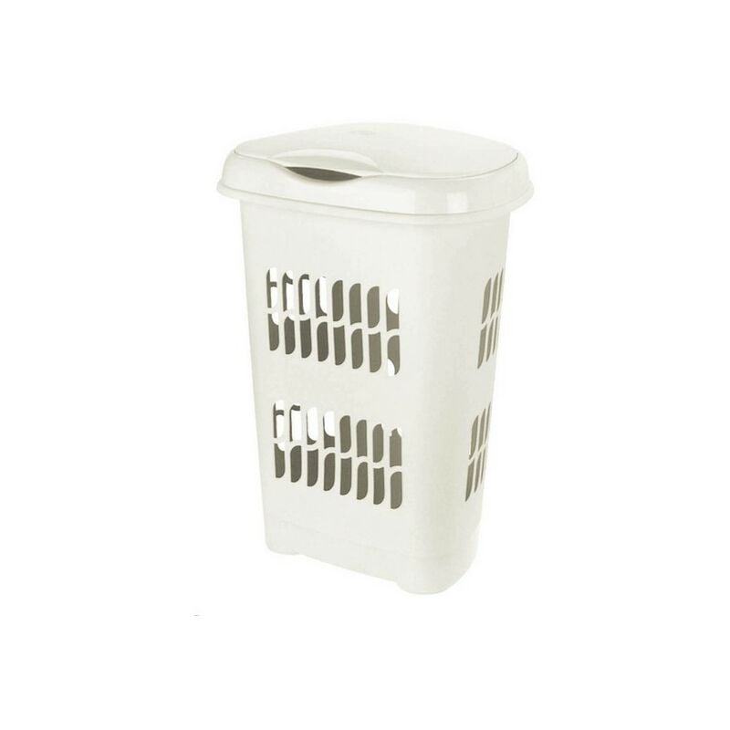 

Cesto para la Ropa Tontarelli 50 L Plástico Crema (46 X 34 x 64 cm)