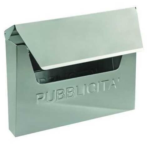 Cesto para Publicidad Blinky City Inox Giratorio 35X9X27,5H